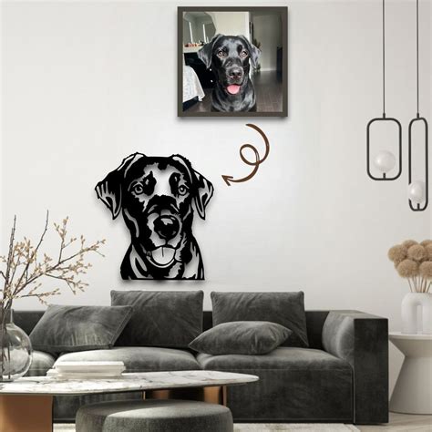 metal outdoor boxer dog sillouettes|Barkingus custom pet metal silhouette.